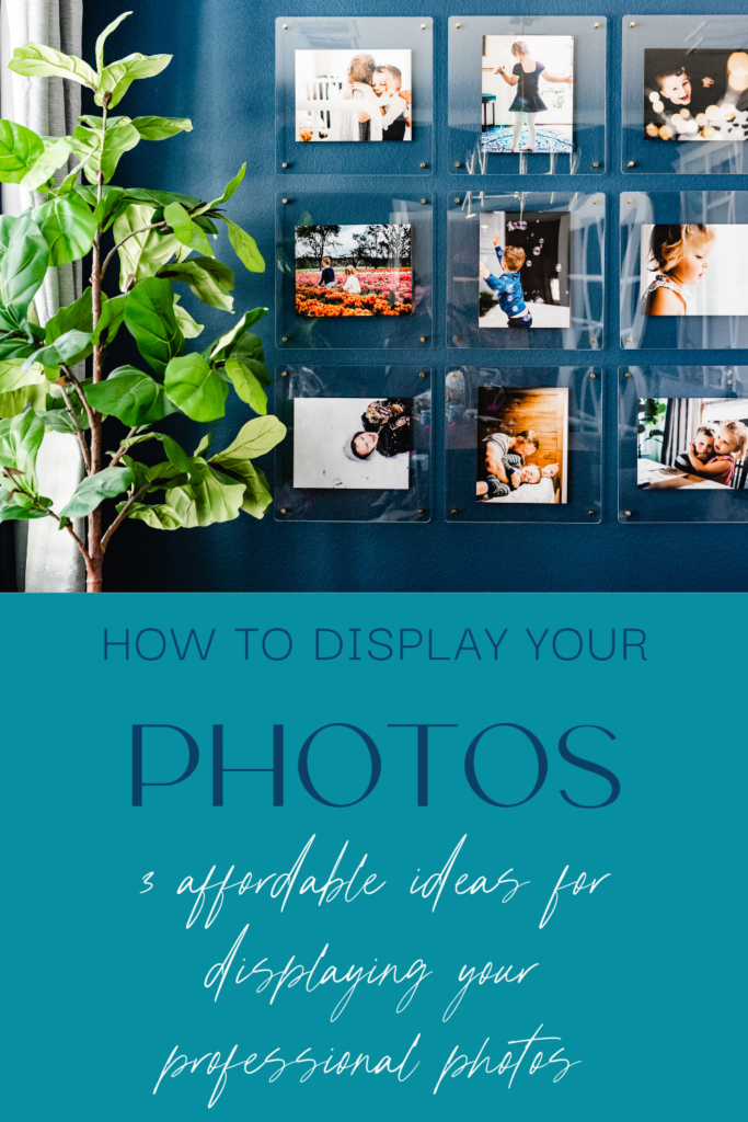 how to display professional photographs, how to fill a blank wall, what to do with photo prints