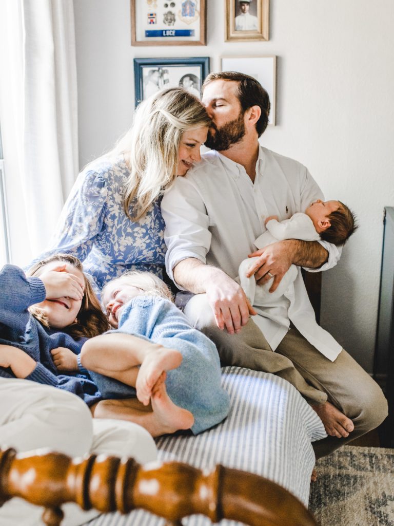 family photo during an in-home newborn session
natural light
newborn photo must haves
