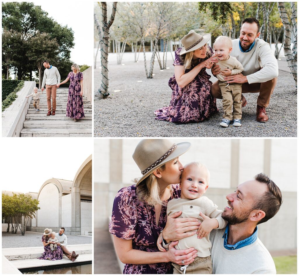 fall mini sessions at the kimbell art museum
