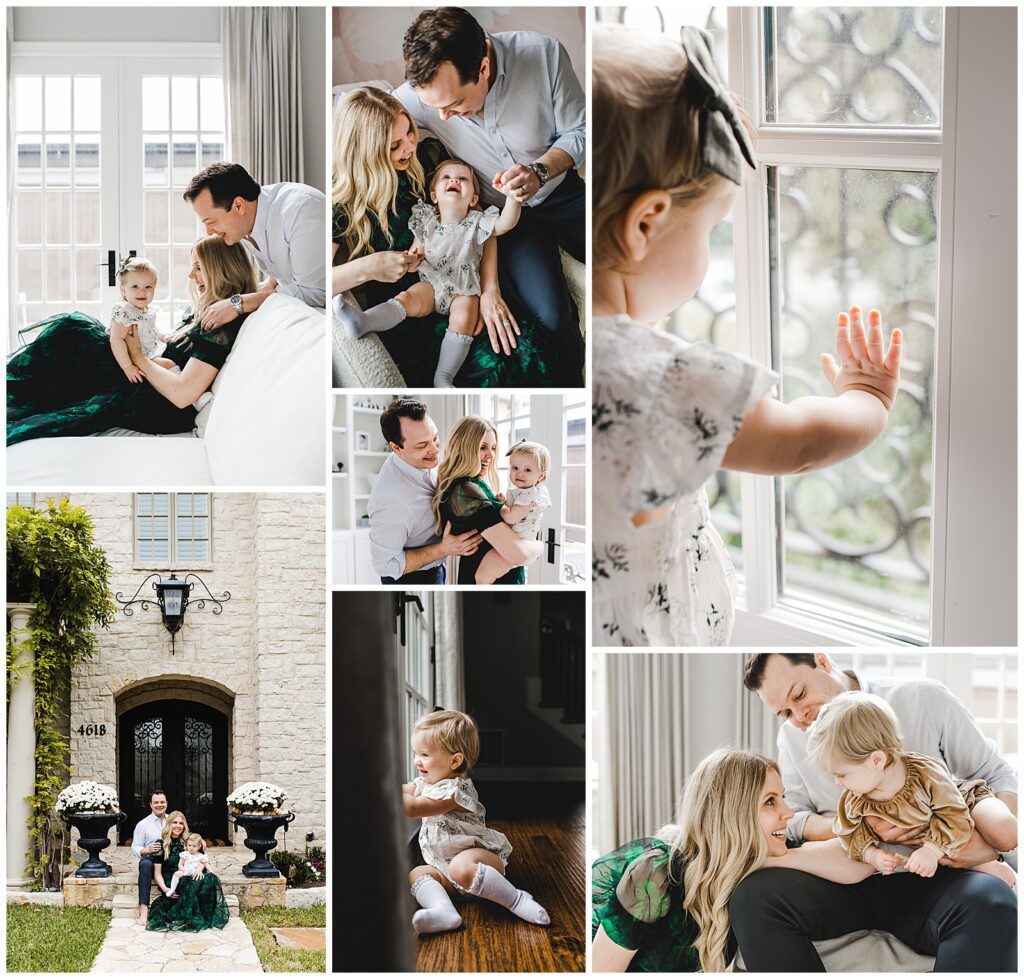 best fort worth in-home family photographer at home indoors