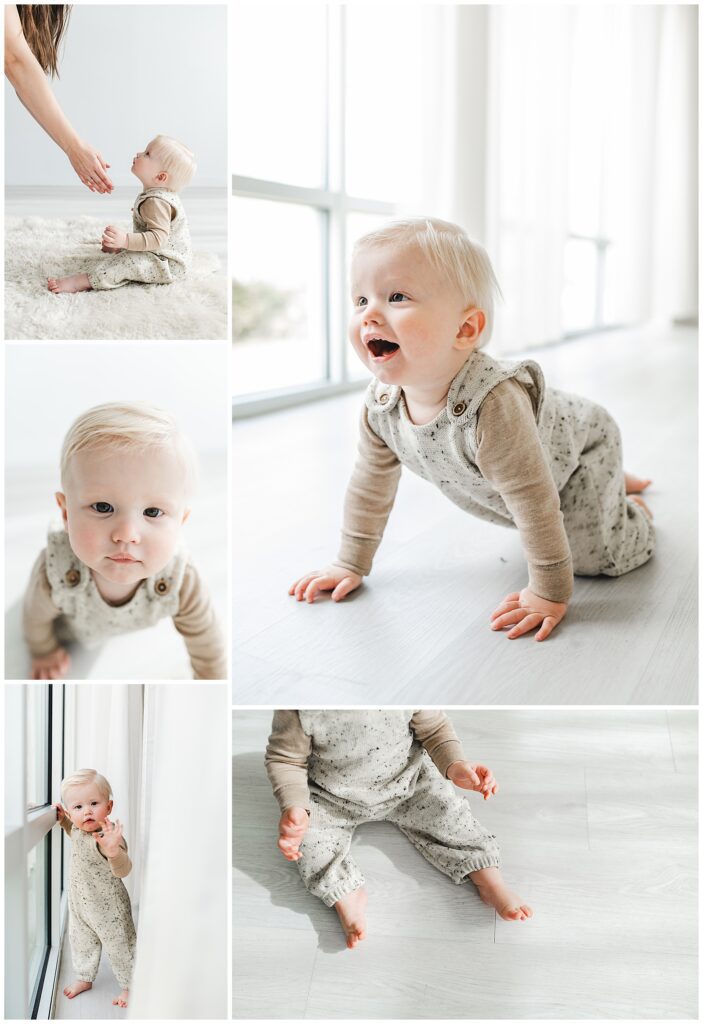 crawling milestone photography for 8 month old baby first year milestones