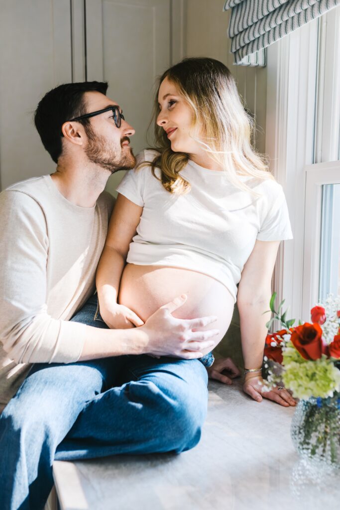 when should you get maternity photos done in fort worth